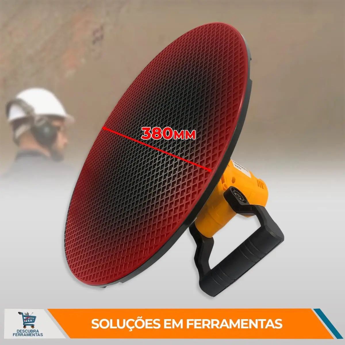 Desempenadeira Elétrica Para Reboco Mde 1200w Menegotti 110V/220V