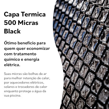 CAPA TÉRMICA 500 MICRAS BLACK