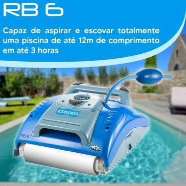 Robô Aspirador Automático Sodramar RB6
