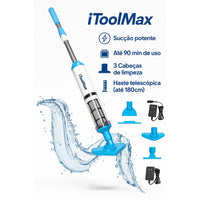 iToolMax – Aspirador de Piscina Recarregável 3 em 1 Fc
