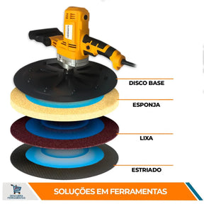 Desempenadeira Elétrica Para Reboco Mde 1200w Menegotti 110V/220V