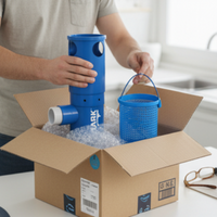 Skimmer de Piscina SHARK – água limpa, ajuste perfeito