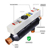 Aquecedor Elétrico Para Piscina Até 40 Mil Litros