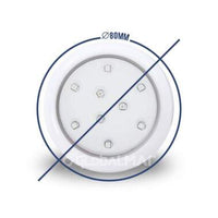 Luminária de Led Para Piscina 9W BRANCO em ABS Iluctron