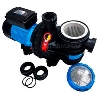 Kit Filtro e Bomba Motor 1/2cv Piscinas Até 50m³ Sodramar