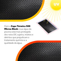 CAPA TÉRMICA 500 MICRAS BLACK