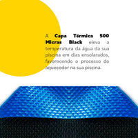 CAPA TÉRMICA 500 MICRAS BLACK