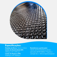 CAPA TÉRMICA 500 MICRAS BLACK