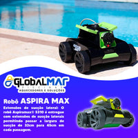 Robô Aspirador Automático Nautilus Aspira Max 5310 Para Piscinas De Até 2,50m