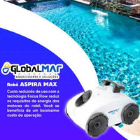 Robô Aspirador Automático Nautilus Aspira Max 5201 Para Piscinas De Até 1,80m
