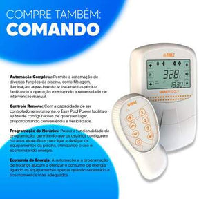 Luminária Led Para Piscina 6W RGB em Aço inox 316 Premium Tholz