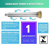 Aquecedor Elétrico para Piscina Até 40 Mil Litros Automático